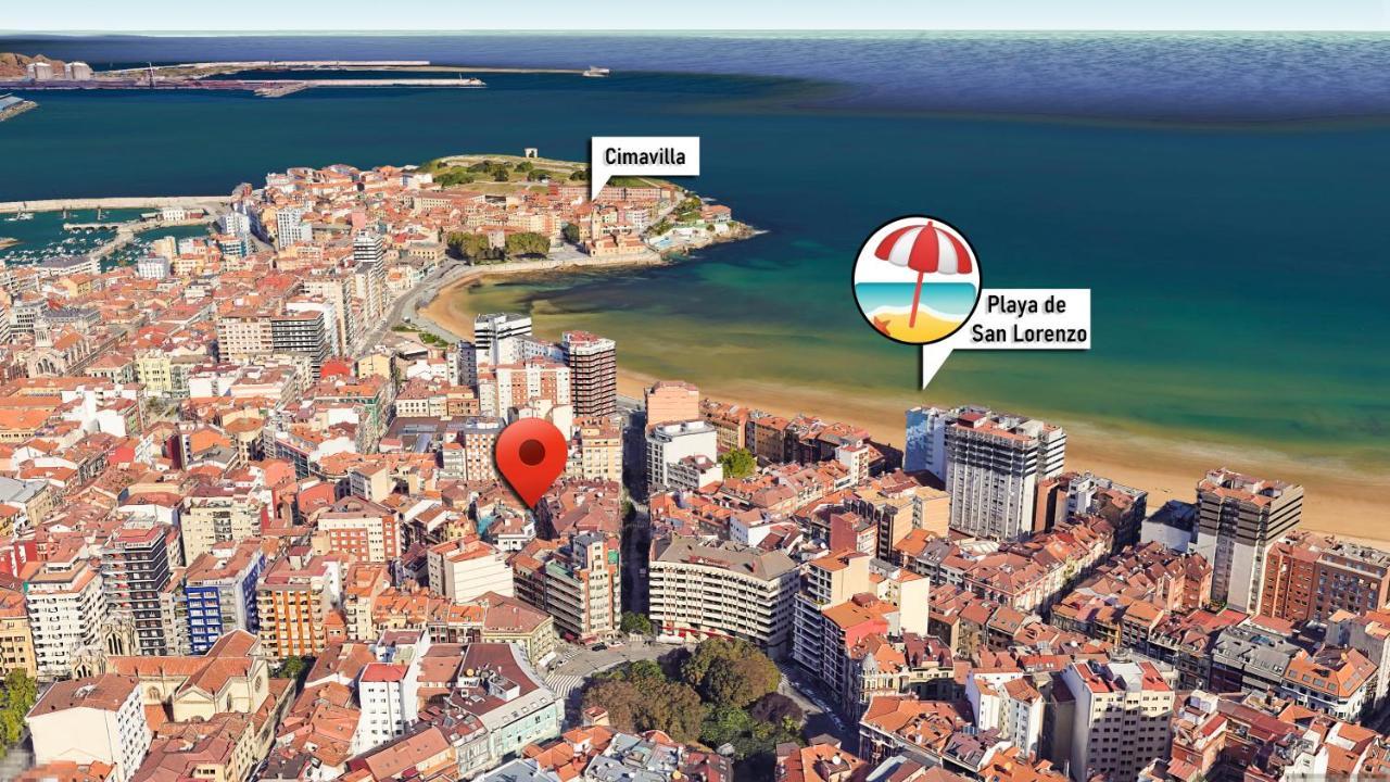 Apartamentos La Gringa Centro Gijon II Obra Nueva Con Posibilidad De Parking 外观 照片